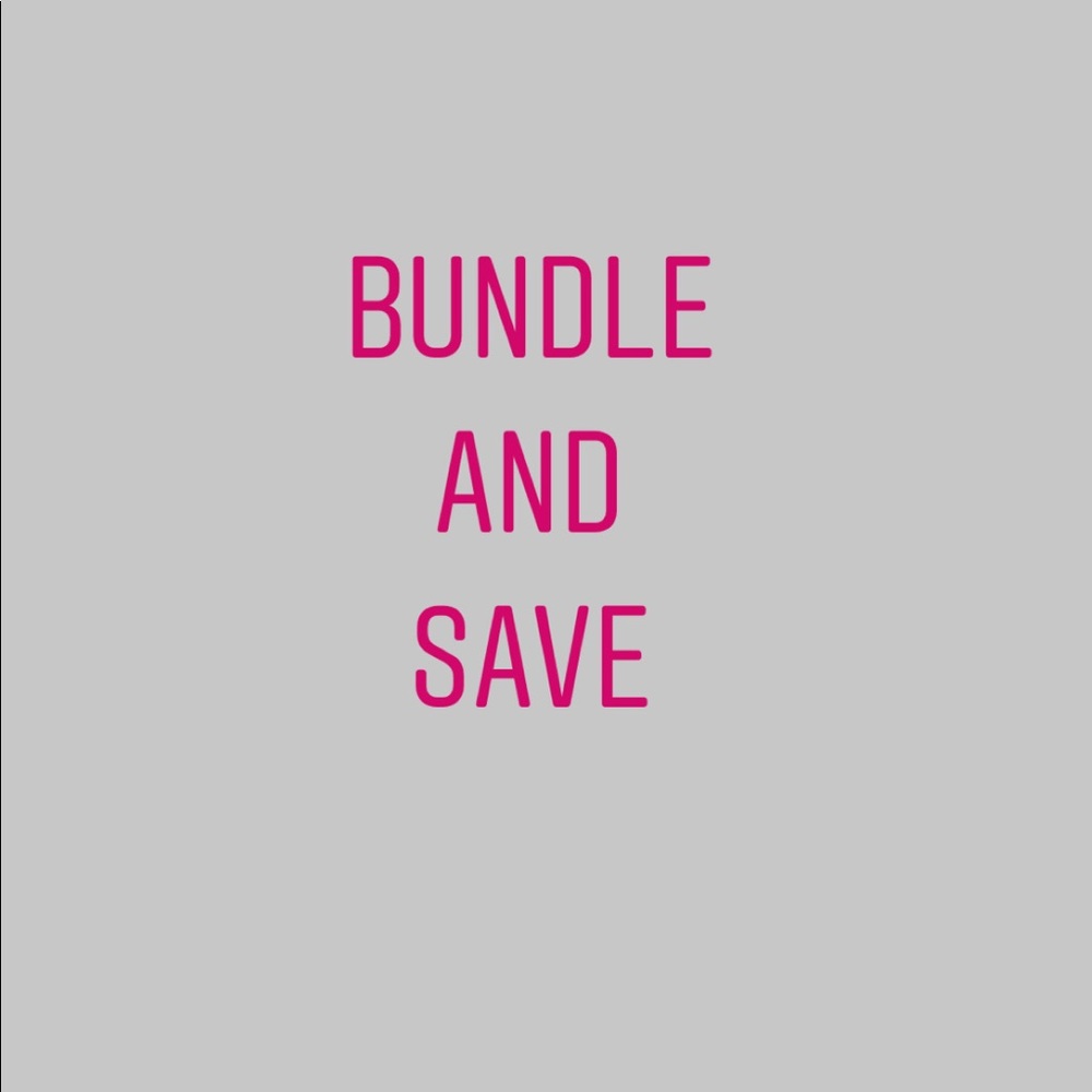 Save on shipping. Bundling discount